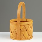 Корзина плетеная, 16 x 12,5/25 см, секвойя - фото 23671087