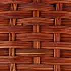 Корзина плетеная, 17 x 11 x 13,5/25,5 см, ротанг - фото 23671123