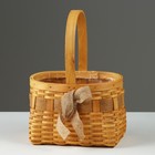 Корзина плетёная, 19×13×12/26 см, секвойя 10296109