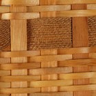 Корзина плетёная, 19×13×12/26 см, секвойя 10296109