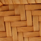 Корзина плетеная, 20 x 11 x 10,5/22 см, секвойя - фото 23738241