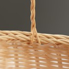 Корзина плетеная, 22 x 15 x 12/29 см, ротанг - фото 23671256