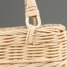 Корзина плетёная, 23×12×7×22/28 см, ротанг 10296132