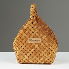 Корзина плетеная, 23×12×7×22/28 см, секвойя - Фото 3