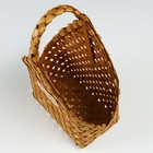 Корзина плетеная, 23×12×7×22/28 см, секвойя - Фото 4