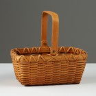 Корзина плетеная, 23,5 x 14 x 10 см, ротанг - фото 23671307