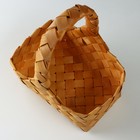 Корзина плетеная 24 x 13,5 x 9,5/25 см, секвойя - фото 23671328