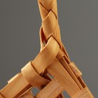 Корзина плетеная, 24 x 14 x 5,5 x 20/27,5 см, секвойя - фото 24321587