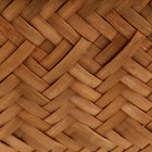 Корзина плетеная, 25,5 х 15 х 18/31 см, секвойя - фото 23671357