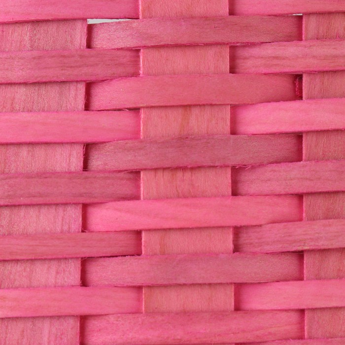Набор корзин плетеных, 23х19x11/25 см, 18х14,5x10/21 см, 2 шт, розовый, секвойя