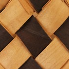 Набор корзин плетеных, 26x23xH13/30 см, 20x17xH12/23 см, 2 шт, секвойя - фото 24321649