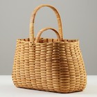 Набор корзин плетеных, 28x18xH18/32 см, 21x14xH13/24 см, 2 шт, секвойя - фото 24321663