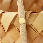 Набор корзин плетеных, 40x26xH24/45 см, 33x21xH23/41 см, 2 шт, секвойя - фото 24321678