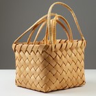 Набор корзин плетеных, 27x22x19/35 см, 21x16x15/30 см, 16x14x14/27 см, 3 шт, секвойя - фото 23671573