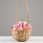 Корзина плетеная, 20 х 11/35 см, бамбук (комплект 2 шт) - фото 24321697