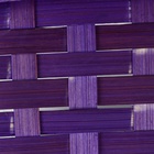 Набор корзин плетеных, D19x9/32 см, D22x9,5/34 см, D25x10/36 см, 3шт, фиолетовые, бамбук - фото 23725788