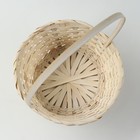 Набор корзин, 19х7,5х9,5/31 см, 22х9х11/34 см, 24х9х11,5/35 см, 3 шт, жёлтые, бамбук - фото 23725835