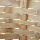 Набор корзин, 26х19х9х10,5/34 см, 33х24х11х13/42 см, 30х21х10х11/38 см, жёлтые,  бамбук - фото 24177955