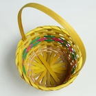 Набор корзин, 17х9/30 см, 19х9,5/32 см,21х10/34 см, 24х11/35 см, 26х11/37,5 см, 5 шт, бамбук 1029633 - фото 23725954