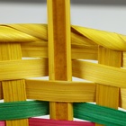 Набор корзин, 17х9/30 см, 19х9,5/32 см,21х10/34 см, 24х11/35 см, 26х11/37,5 см, 5 шт, бамбук 1029633 - фото 23725955