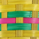 Набор корзин, 17х9/30 см, 19х9,5/32 см,21х10/34 см, 24х11/35 см, 26х11/37,5 см, 5 шт, бамбук 1029633 - фото 23725956