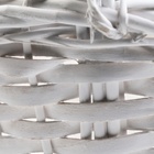 Набор корзин, 37x30х17/20/44 см, 32x28х17/20/40 см, 2 шт, белые, ива - фото 24988368