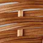 Набор плетеных корзин, 38х30х13/36 см, 32х25х12/32 см, 27х21х11/27 см, 3 шт, ива - фото 23738254