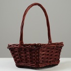 Набор корзин, 43х32х16/43 см, 37х26х14/37 см, 31х20х12/35 см, 3 шт, ива - фото 23738325