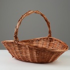 Набор плетеных корзин, 56,5х39х18/15/36 см, 48,5х33х15/13,5/31 см, 40,5х27х13/11/26 см, ива 10296416