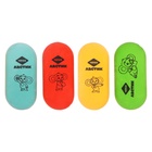 Ластик Мульти-Пульти «Чебурашка», овальный, термопластичная резина, 60×28×12 мм - Фото 3