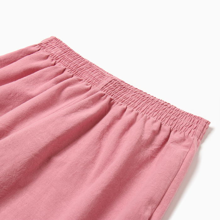 Пижама женская (рубашка и брюки) KAFTAN "Basic" р.48-50, розовый