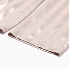 Комплект женский (рубашка, брюки) KAFTAN Silk "Полоска" р.44-46, кремовый - фото 23785550