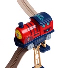 Железная дорога «Город», в чемодане, работает от батареек - фото 23712778