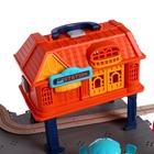 Железная дорога «Город», в чемодане, работает от батареек - фото 23712779