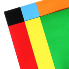 Бумага цветная самоклеящаяся, 14х19 см, 6 листов, 6 цветов, мелованная, односторонняя, в пакете, 80 г/м², Щенячий патруль - Фото 4