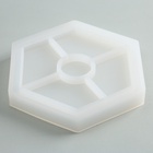 Подставка из гипса. Набор для создания поддона с красками «Шестиугольник» - Фото 5