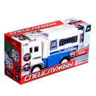 Машина «Спецслужбы. Полиция», звуковые и световые эффекты, работает от батареек - Фото 7