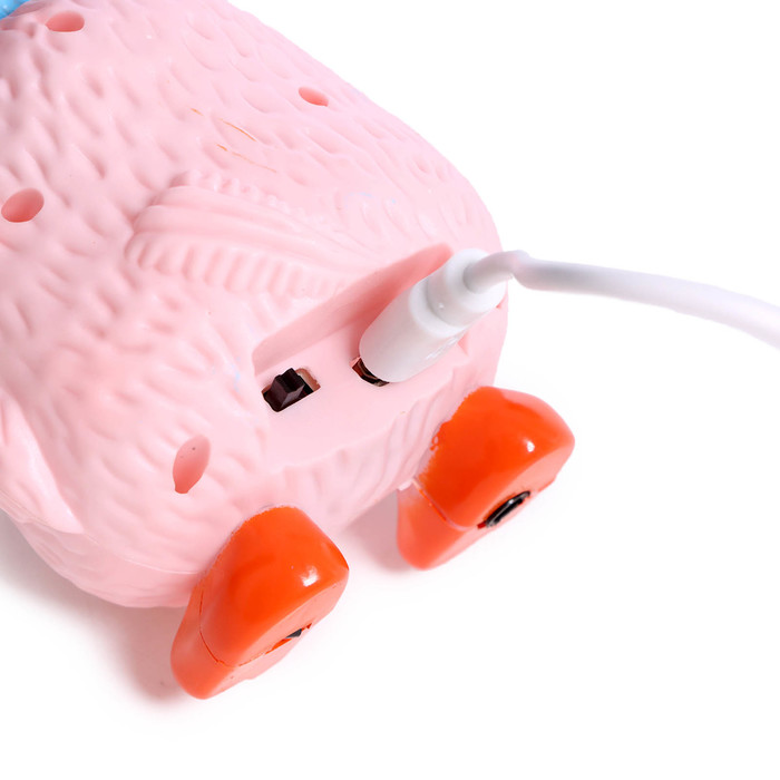 Летающая игрушка «Пташки», работает от аккумулятора, цвет розовый