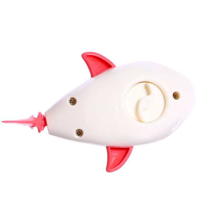 Заводная игрушка водоплавающая «Акулёнок», цвета МИКС - фото 1909509077