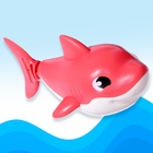 Заводная игрушка водоплавающая «Акулёнок», цвета МИКС - Фото 7