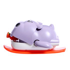Заводная игрушка водоплавающая «Бегемотик», цвета МИКС - фото 4139947