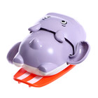 Заводная игрушка водоплавающая «Бегемотик», цвета МИКС - Фото 3