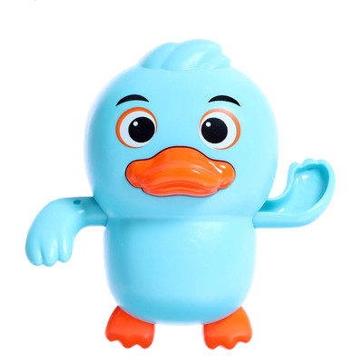 Заводная игрушка водоплавающая «Утёнок», цвета МИКС
