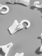 Зажим для штор, 35×20×15 мм, белый - Фото 2