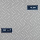Бумага упаковочная глянцевая двухсторонняя «For man», 70 х 100 см - Фото 2