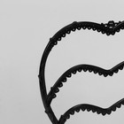 Подставка для украшений «Сердце», 31 место, 13,5×24×30 см, цвет чёрный - фото 8985997