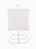 Органайзер для украшений QF, с крючком, 60 пар, 6 крючков, пластик, 20×0.5×35 см, белый - Фото 2