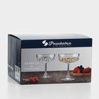 Бокалы для шампанского Paşabahçe ESTRELLA, 235 мл, набор 4 шт., стекло, прозрачные - Фото 7