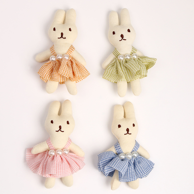 Мягкий магнит «Зайка», 10 см, цвет МИКС