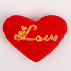 Мягкий магнит «Любовь» в виде сердца, 9 см, цвет красный - фото 9001283